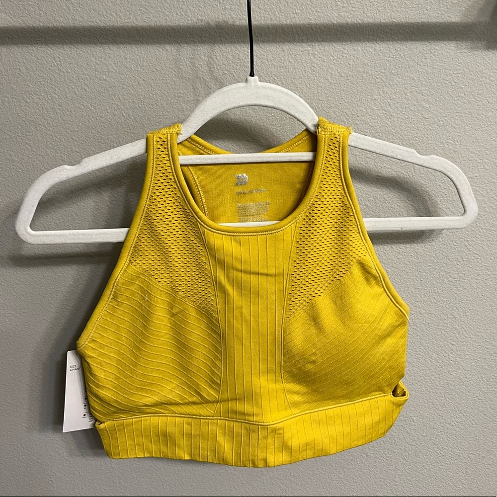 NWT | Target / All in Motion sports bra in yellow